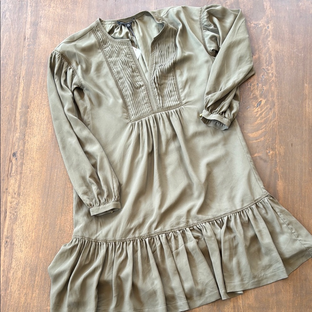 Banana Republic Olive Green Dress